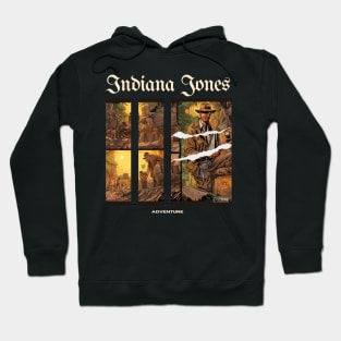 Indiana Jones victor illustration designe Hoodie